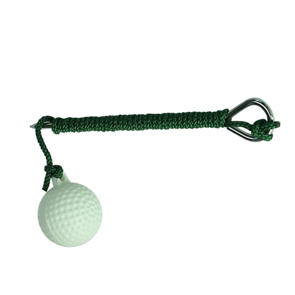 Durable Hit Swing Accessory Practice Shot Plastic Practical Golf Ball Sport With Rope Outdoor Beginners Training Aids