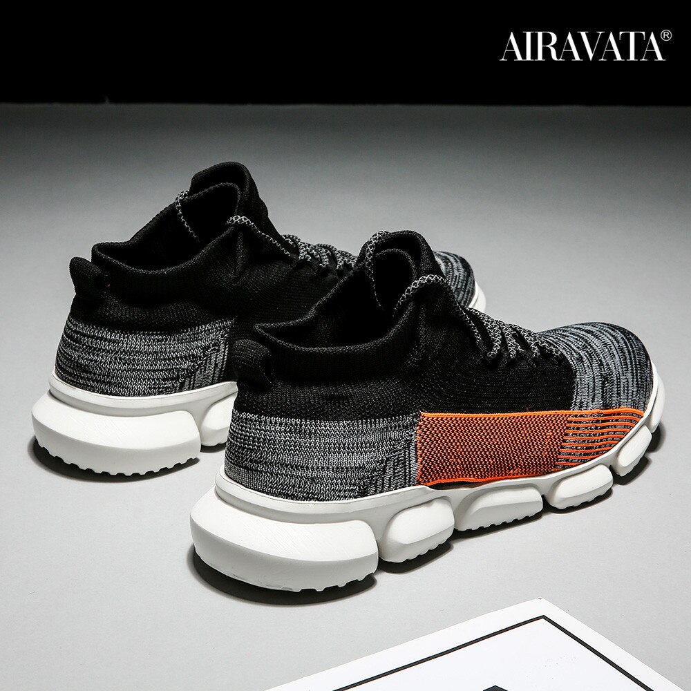 Mew Men's Running Sneakers Summer Flying Weave Soft and Comfortable Sports Leisure Shoes