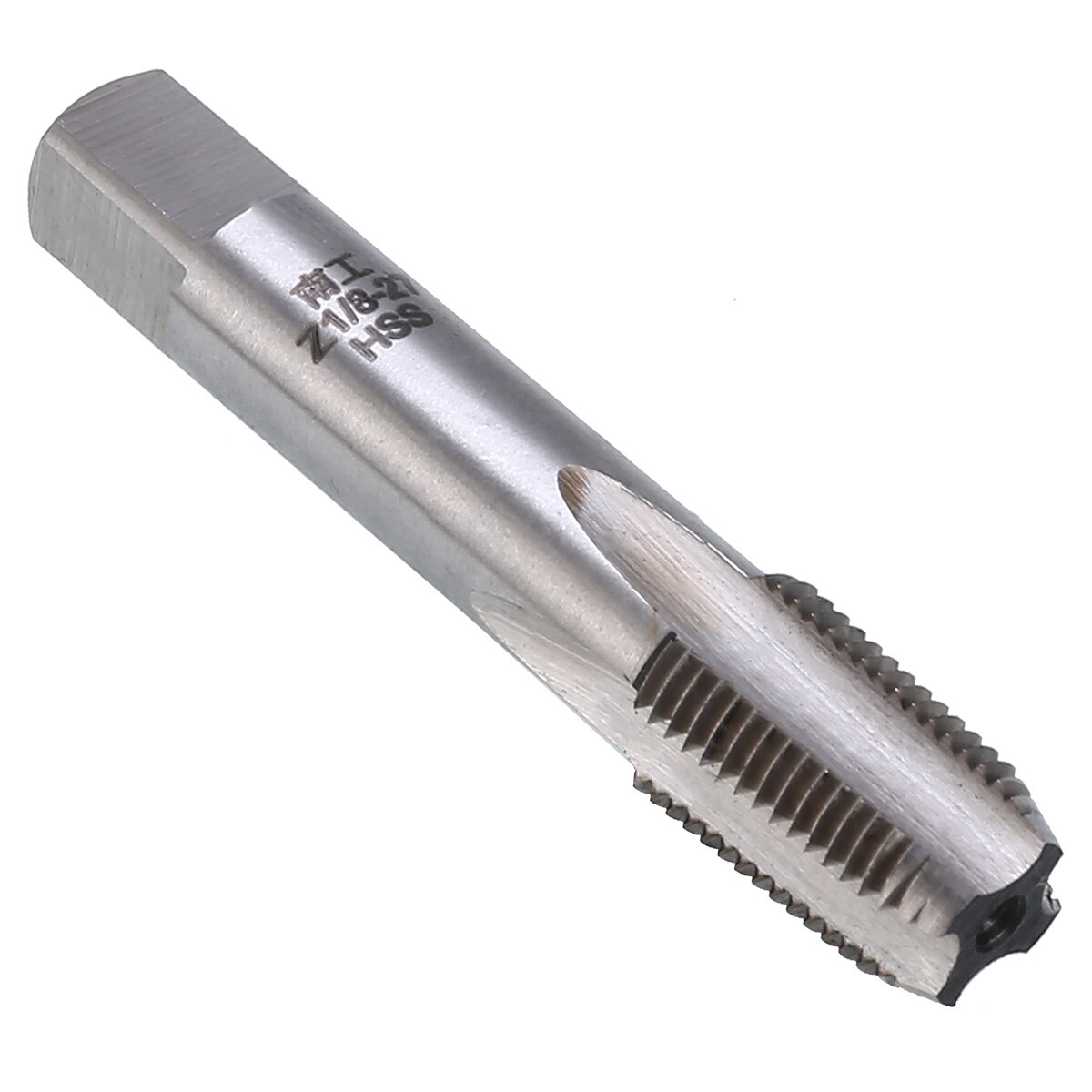 1pc 1/8 "- 27 HSS NPT Taper Pipe Tap 1/8 - 27 TPI Stable High Speed Steel Thread Taps for Pipes Repair Work Mayitr