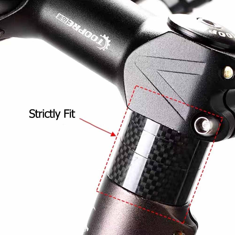 5Pcs Carbon Fiets Spacer Set Carbon Spacers Headset Stem Spacer 1/8 &quot;Ud Carbon Racefiets Spacers Kit 5mm 10Mm 15Mm