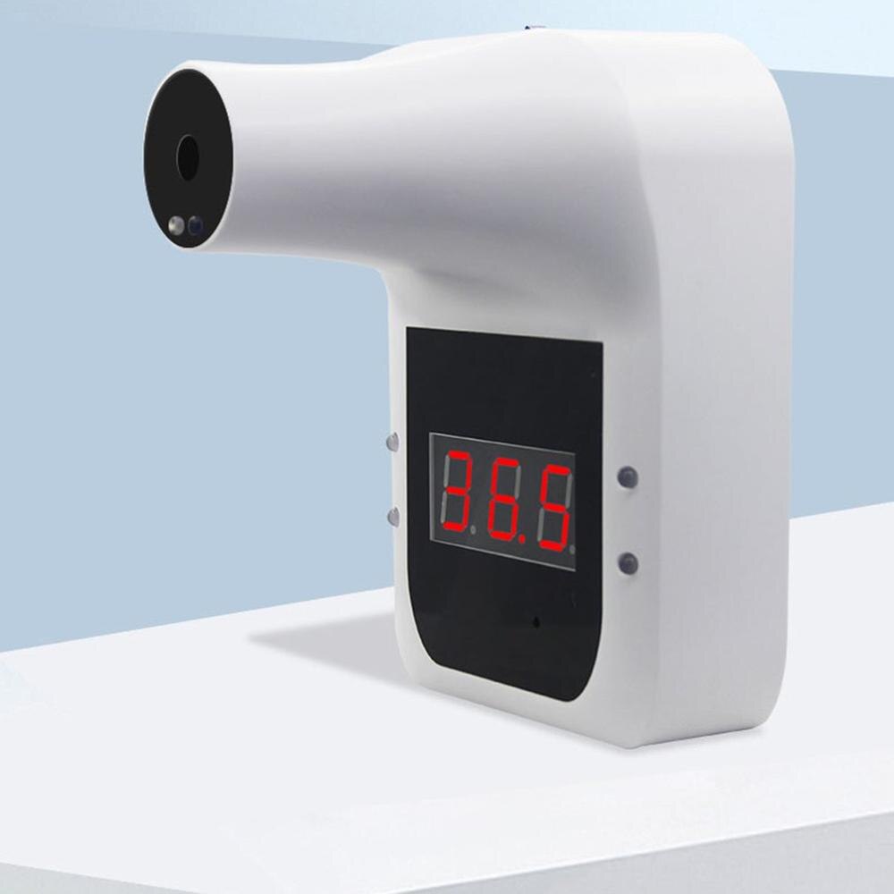 K3 vægmonteret infrarødt automatisk infrarødt termometer usb-opladning og batteristrømforsyning indendørs stående måling
