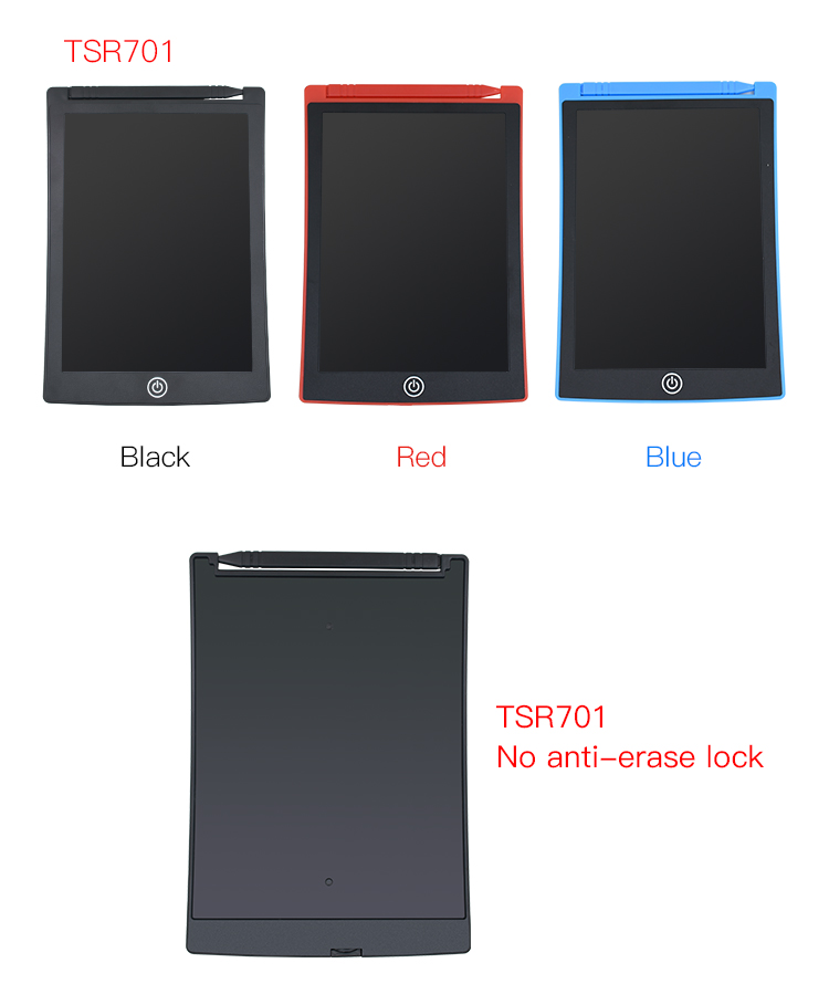 Tableta gráfica Digital TISHRIC para dibujar tableta/almohadilla/tablero de dibujo borrable electrónico para niños tableta de escritura LCD de 8,5 pulgadas