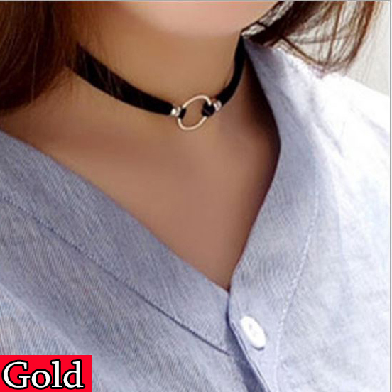 Kant Choker Ketting - Zwart Fluweel Hart Hanger - Gothic Nek Sieraden voor Dames: Roestrood