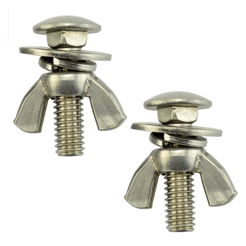 Stainless Steel Tech Diving Butterfly Screw Bolts Wing Nuts Tech Diving Backplate Screws