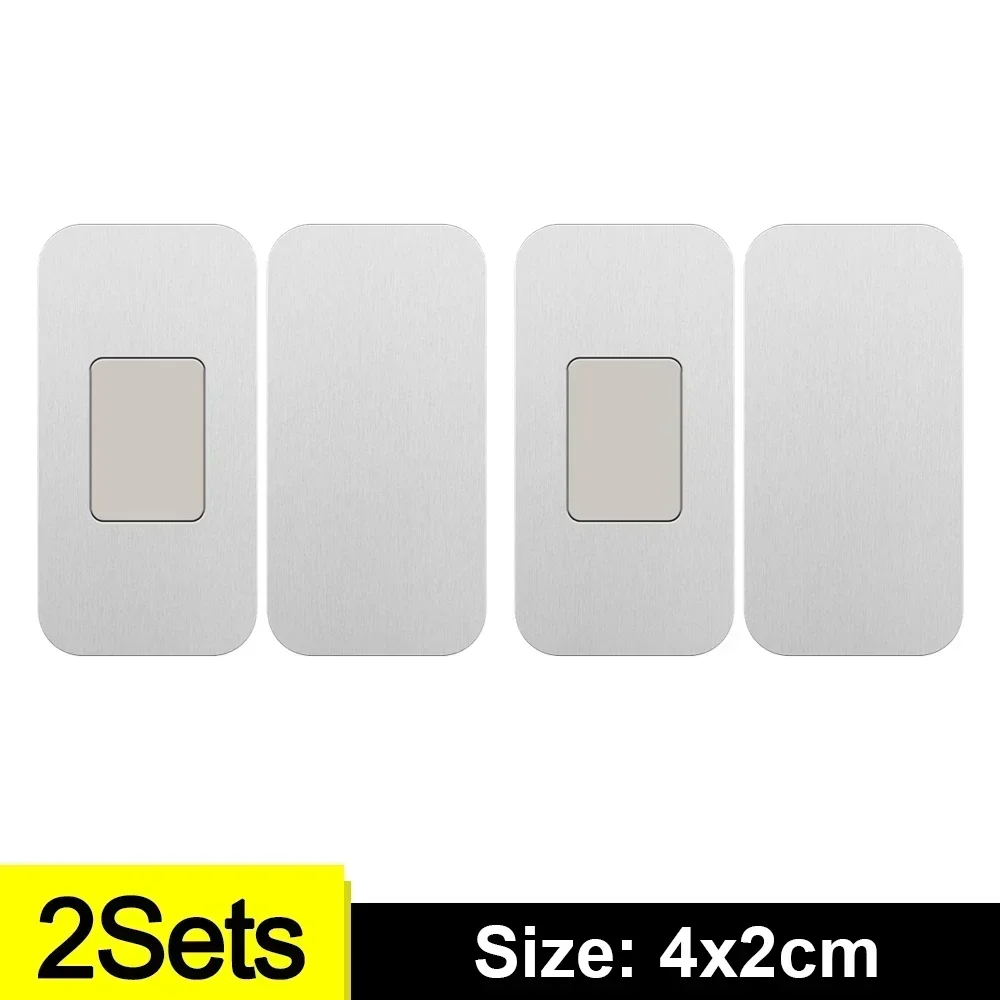 1/6Sets Magnetische Kast Vangt Deur Stop Zelfklevende Onzichtbare Verborgen Magneet Kast Meubels Kast Lade Dichter Keuken: Zwart/goud