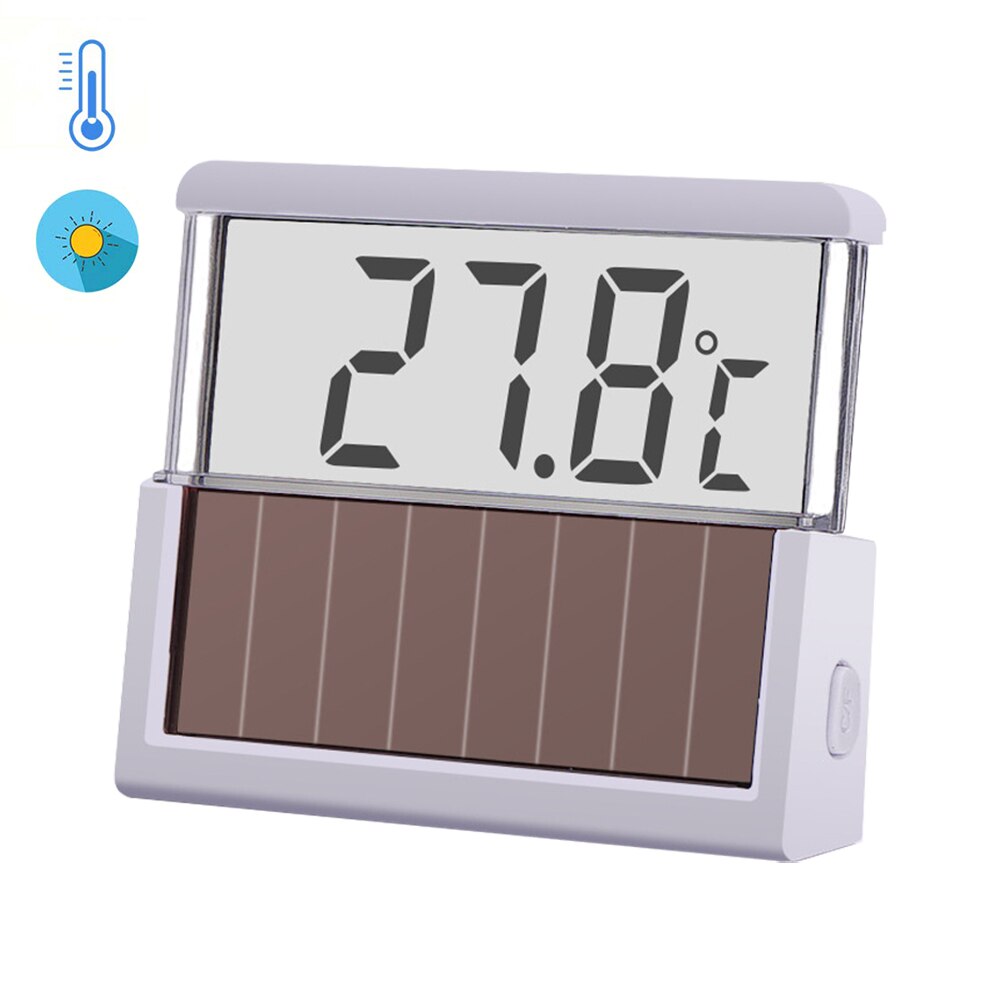 Digitale Aquarium Thermometer Celsius Fahrenheit Schakelbare Thermometer Zonne Aquarium Thermometer Huishouden