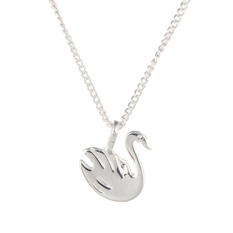 Mode-sieraden Graceful Swan Ketting Hanger Voor Vrouwen