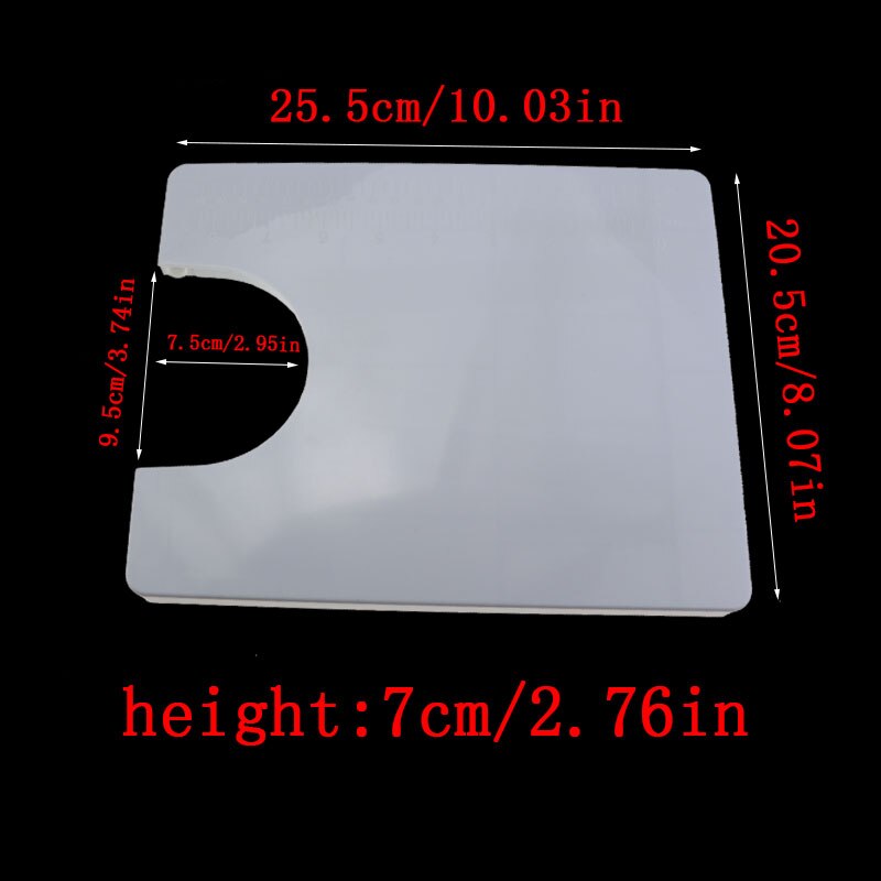 Symaskin plast förlängningsbord expansionsbräda hushållssymaskin expansionsbräda pyssel tillbehör: 201