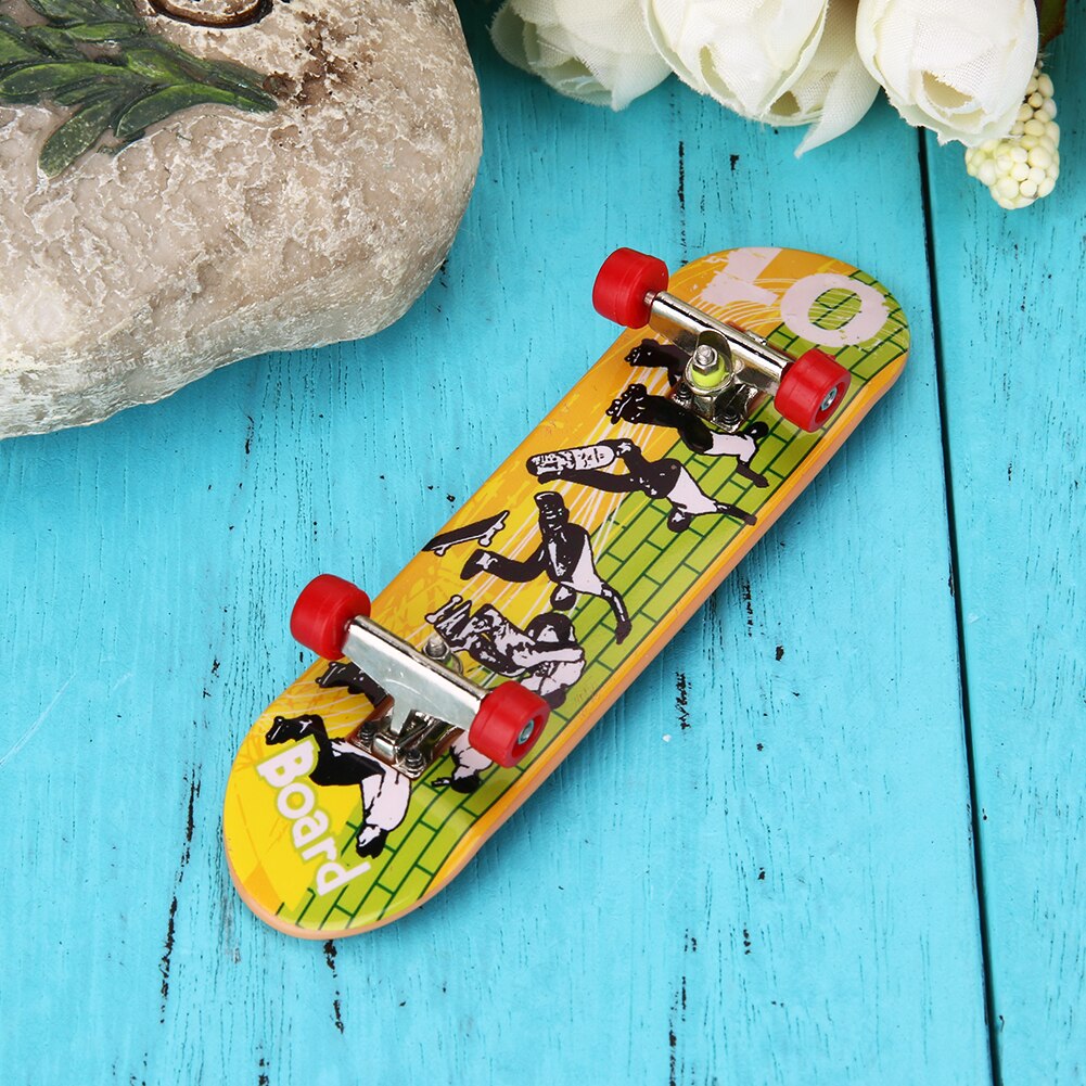 Vinger Skateboards Houten Toets Professionele Vinger Skateboard Hout Basic Fingerboars Met Lagers Wiel Foam Tape Set