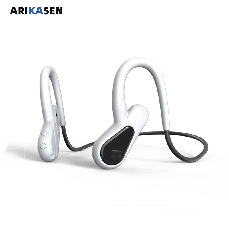 Music Player Wireless Headphones MP3 Bluetooth-Compatible Bone Conduction Open Ear Sweatproof Wireless Earphone with Microphone