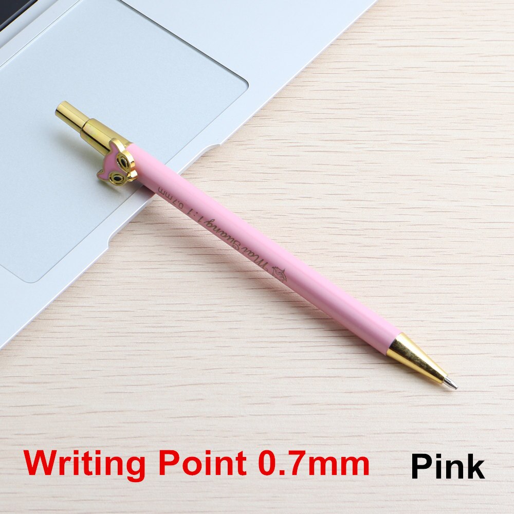 1PCS Metal Pencils Animal Mechanical Pencil Automatic Cute Pencil For Student Or Children