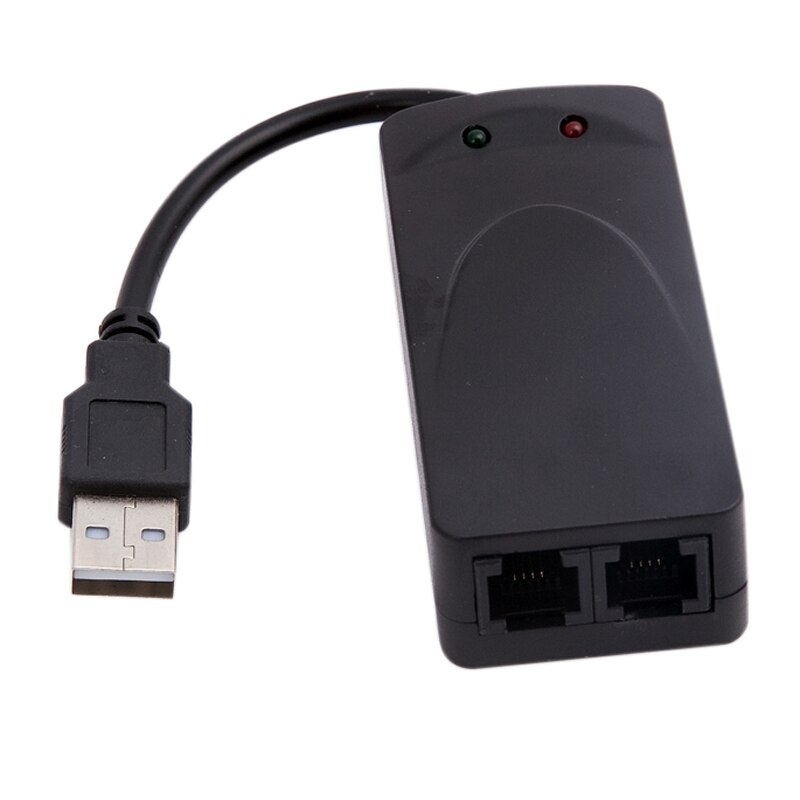 56K fax cat USB modem fax cat modem dual port external fax cat win7