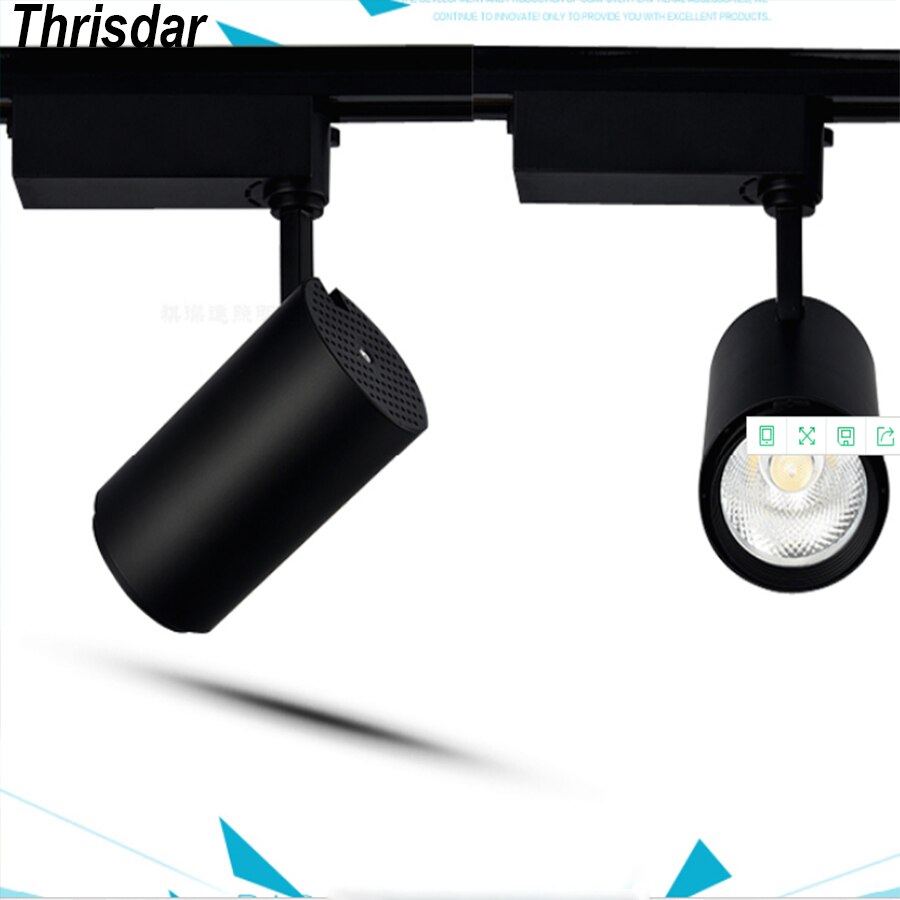 ThrisdarLED 7W10W15W20W30W Dimbare track spotlight bar dance hall restaurant mall en andere commerciële display