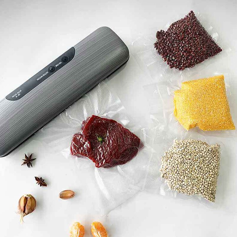 110V/220V Automatic Food Vacuum Sealer Packer Household Food Packaging Machine For Home Kitchen Commercial Vacuum Food Sealing