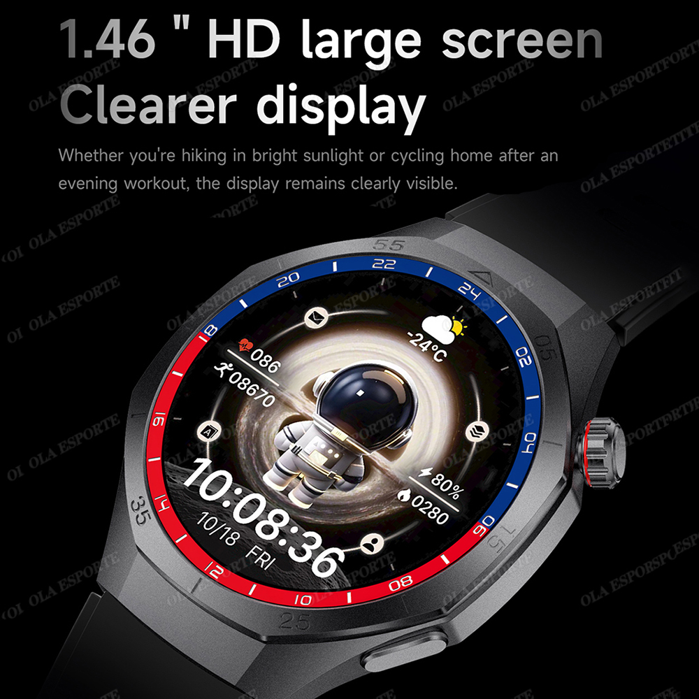 Novo relógio inteligente masculino 300mah bateria grande hd tela amoled chamada smartwatch feminino vários modos esportivos à prova dwaterproof água relógios esportivos