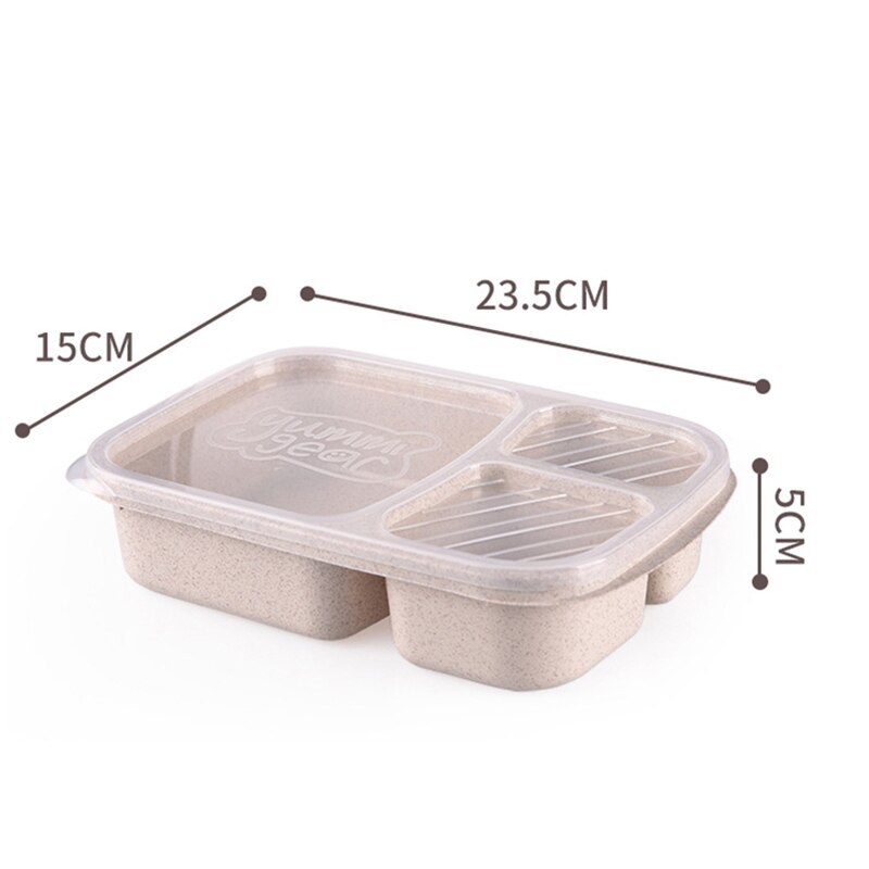 Voedsel Opslag Container Bento Microwavable Draagbare Picknick Camping Rechthoek Outdoor Box Silicone Inklapbare Lunchbox