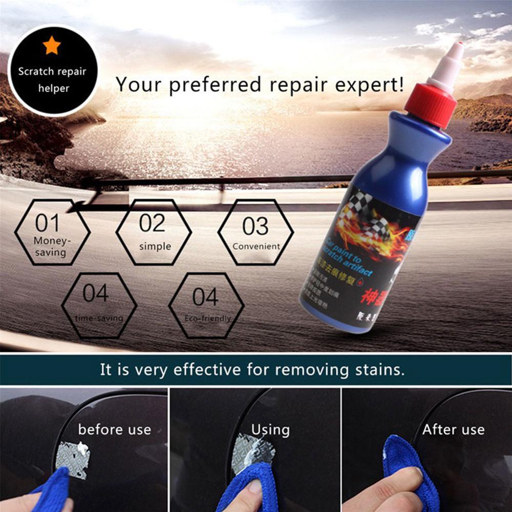 Car Scratch Repair Kit Paint Scratch Repair Agent Polishing Wax Paint Scratch Remover