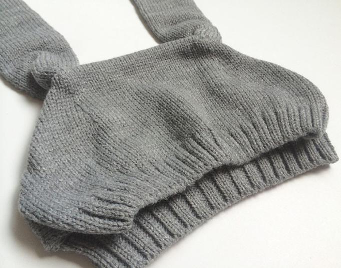 Baby Hoed voor Meisje Jongen Winter Hoed voor kinderen Warm solid Gebreide Gehaakte Konijn Hoeden met oren Hoeden baby Cap L50599
