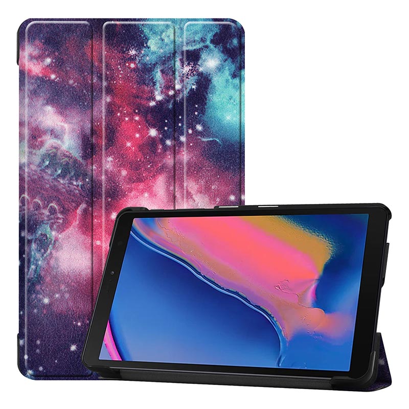 Case For Samsung Galaxy Tab A 8.0 inch S Pen Ultra Slim Leather Magnetic Stand Cover For Galaxy Tab SM-P200 SM-P205 Funda: Galaxy