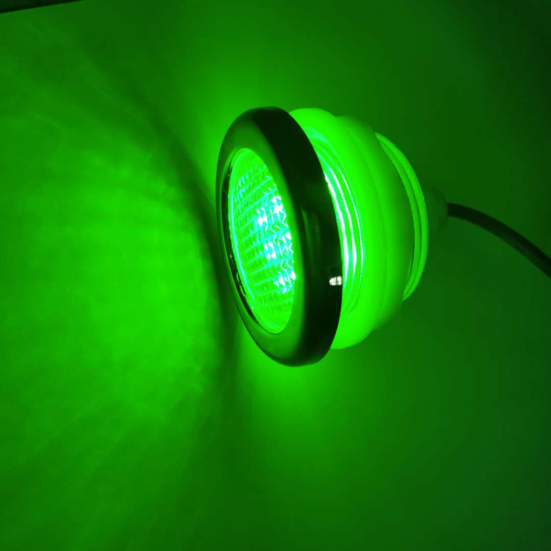 1Pc Waterdichte Clear Oppervlak Rgb 4-Pin Kabels Bad Onderwater Led Lamp Hottub Whirlpool Led Spa Licht zonder Controller