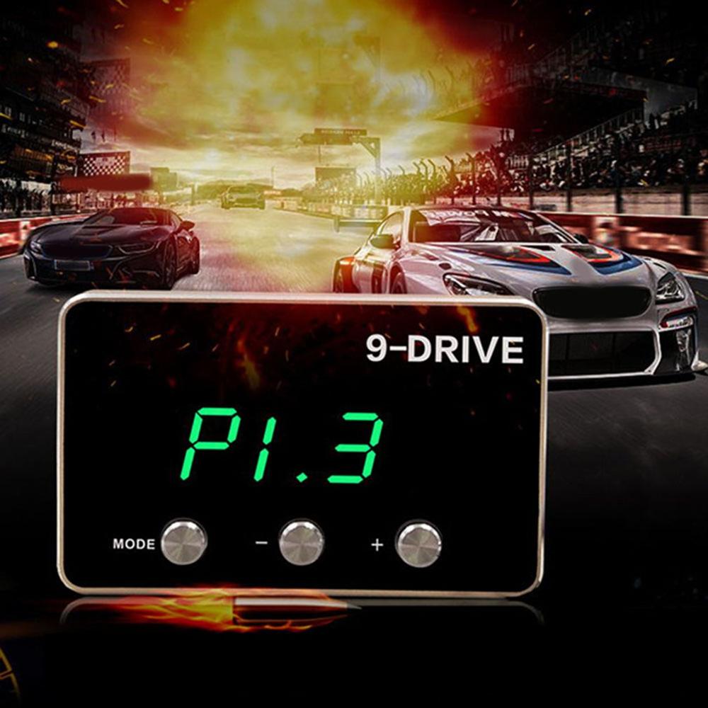 Intelligente Elettronico della Valvola A Farfalla dell'acceleratore 9-Modalità di Controllo della Valvola A Farfalla auto Modificato potenza Acceleratore ultra Sottile Schermo di Visualizzazione