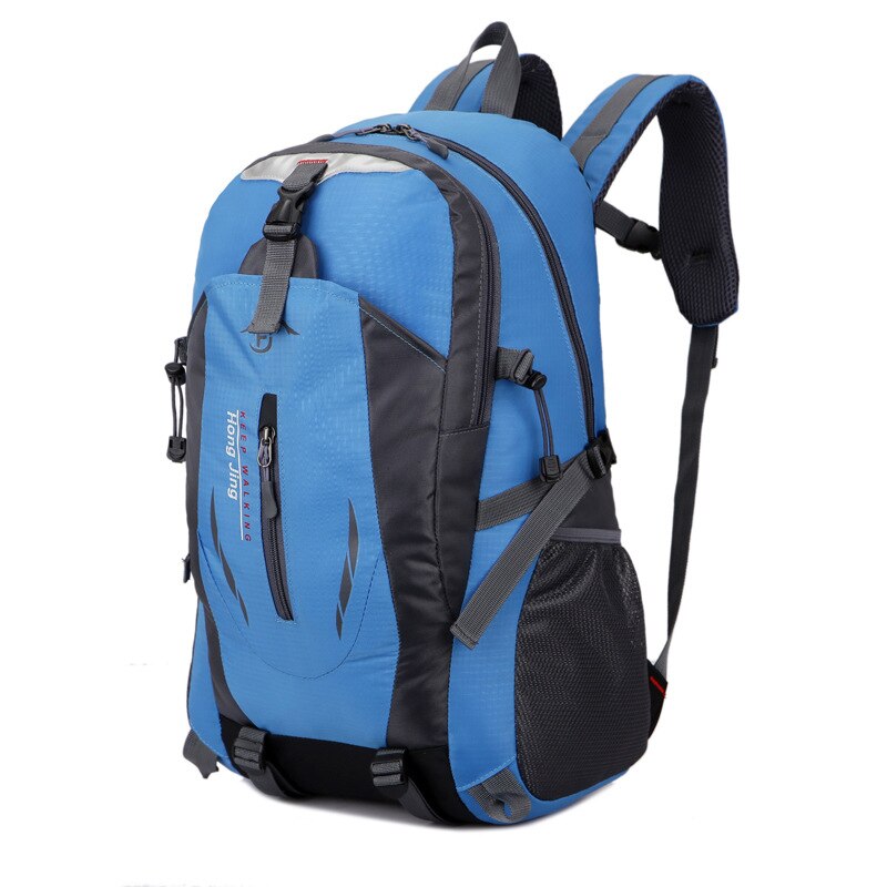 Lichtgewicht Wandelen Rugzak 40L Waterdichte Opvouwbare Tas Camping Rugzak Voor Reizen Camping Outdoor Voor Mannen En Vrouwen: Blauw