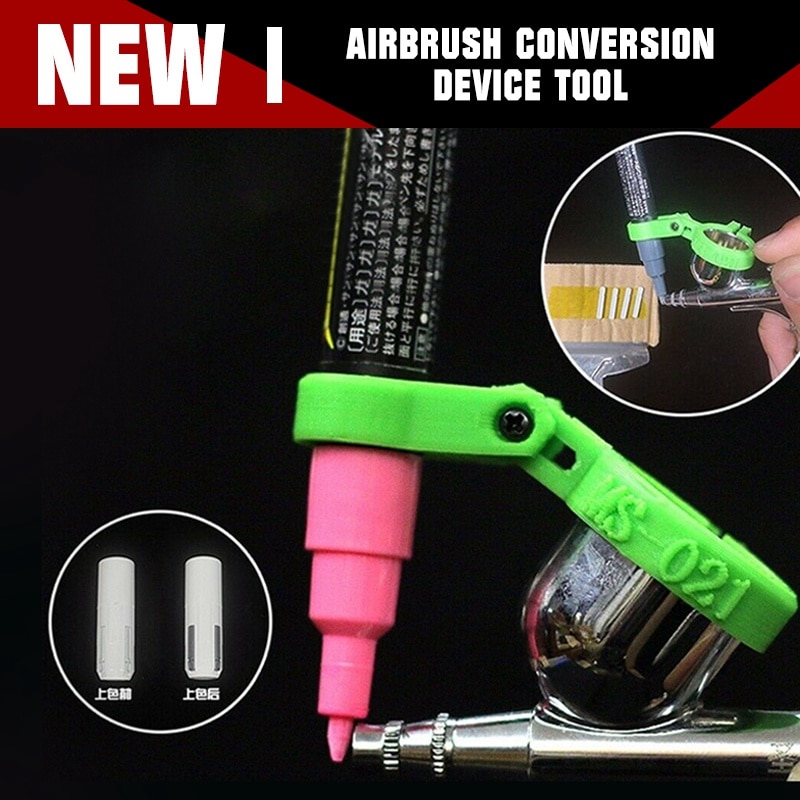 Herramienta de modelado de pluma a aerógrafo, dispositivo de conversión, modelo Hobby