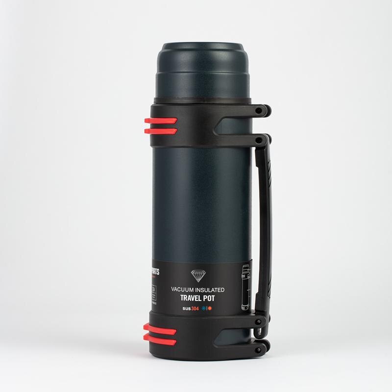 1.6l/2l/2.5l Thermoskan Outdoor Thermoskan Grote Capaciteit Koffie Water Fles Camping Met Touw Isolatie Fles Water cup