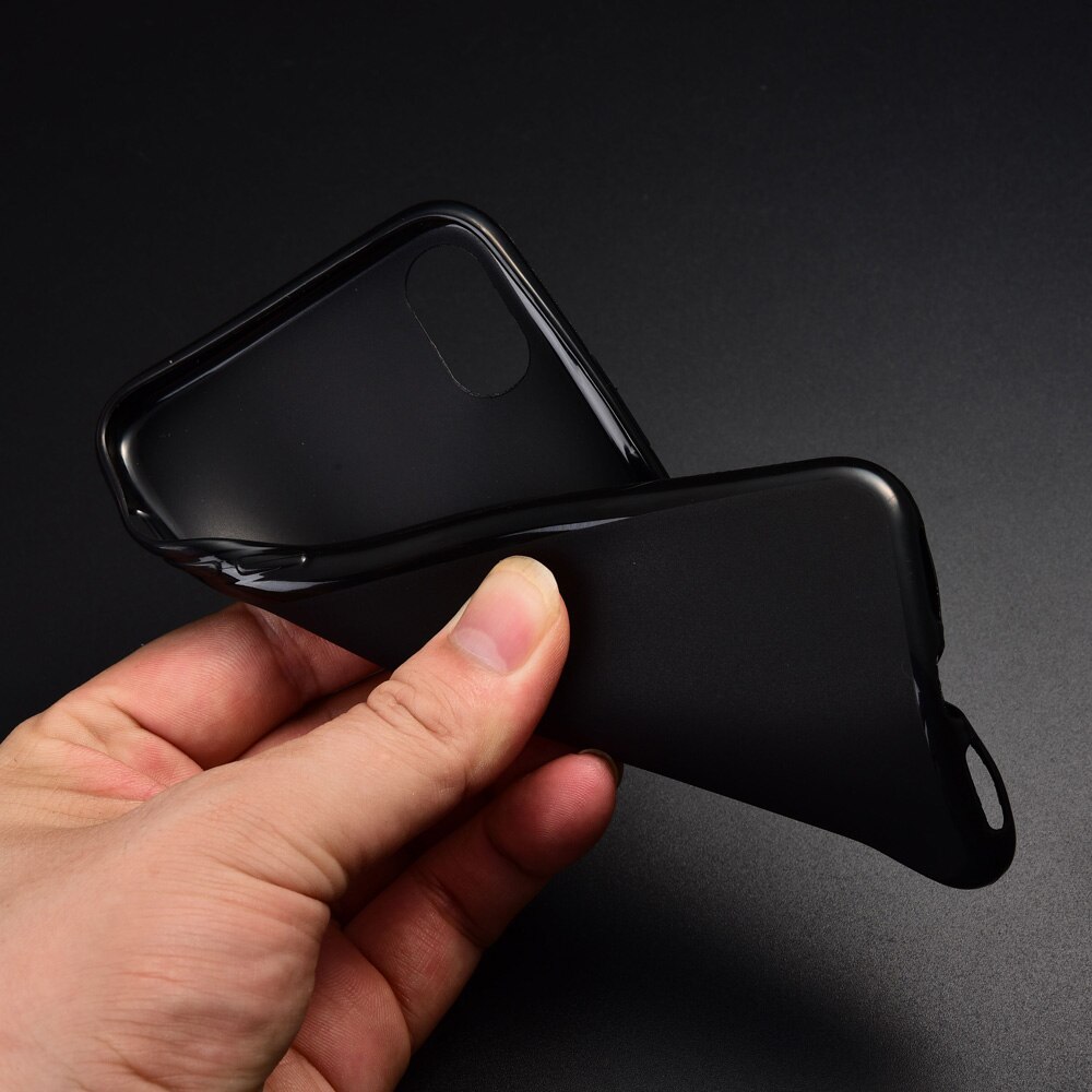 J1 J120 J120F SM-J120F Case Flip Portemonnee Lederen Case Voor Op Samsung Galaxy J1 J120 Back Cover J12016 J 120 Coque: One Black Soft Case