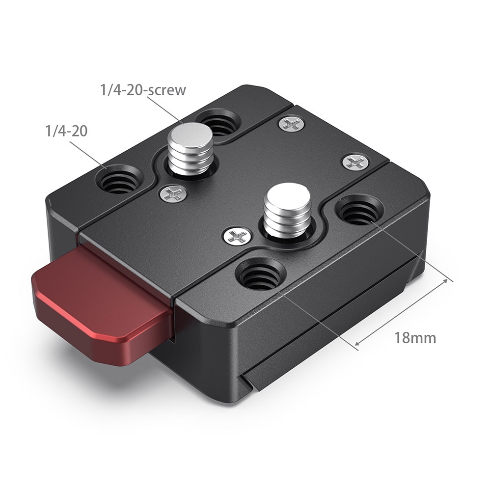 SmallRig Mini Lightweight V-Lock portable Assembly Kit Featuring Two 1/4-20 mounting holes - 2801
