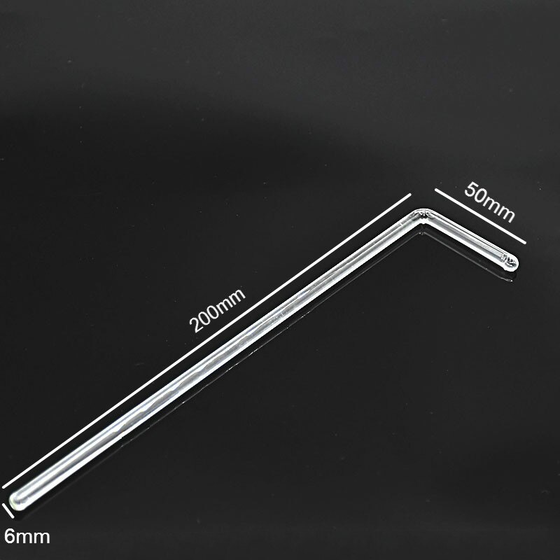 Glass Cell Spreader L-shape Cell Coating Bar Cell Culture Dish Coated Stick Width 50mm Cell Applicator Spatula Push Plates 10/PK