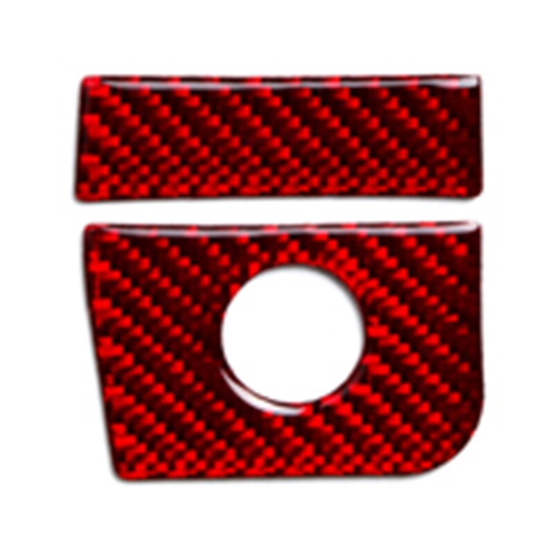 Storage Box Panel Carbon Fiber Sticker, Car Interior Dashboard Cover, Applicable for Ford Mustang