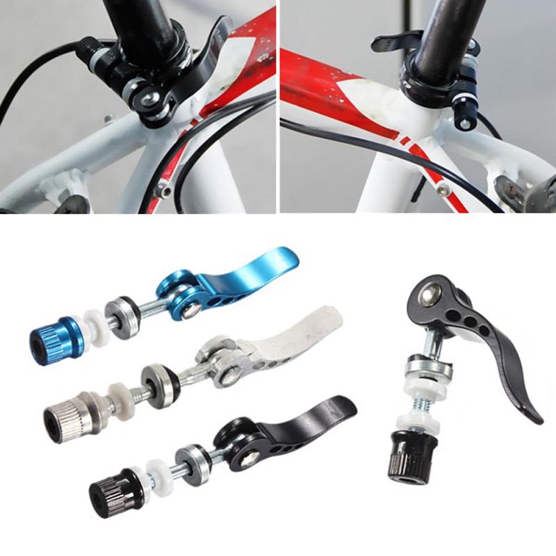 Outdoor Aluminium Alloy Quick Release MTB Bike Bicycle Seat Post Clamp Seatpost Skewer Bolt Cycling Parts SEC88