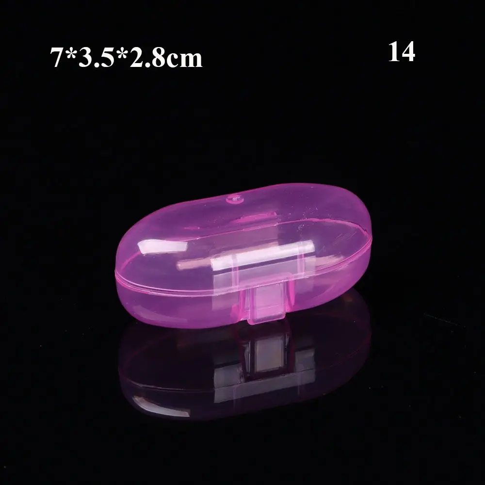 Plastic Transparante Opbergdoos Babyvoeding Holding Case Sieraden Kralen Container Box Vissen Tools Thuis Dagelijks Accessoires: 14
