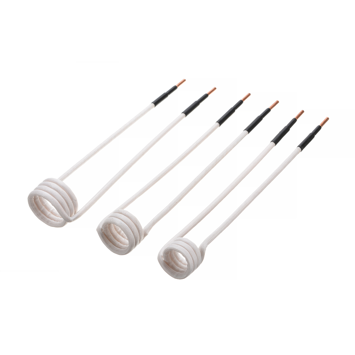 4pcs Mini Magnetic Heater DIY Induction Coils Induction Coil Magnetic Induction Heater Kit Flameless Heat Accessories