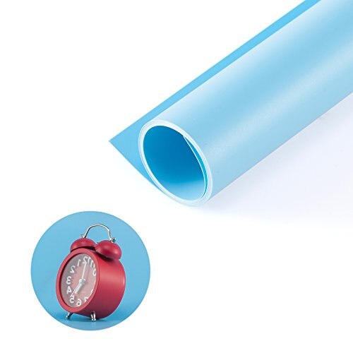 120*200cm Solid Color Matt Frosted PVC Background Plate Photography Backdrop Background Cloth Waterproof Anti-wrinkle: Blue