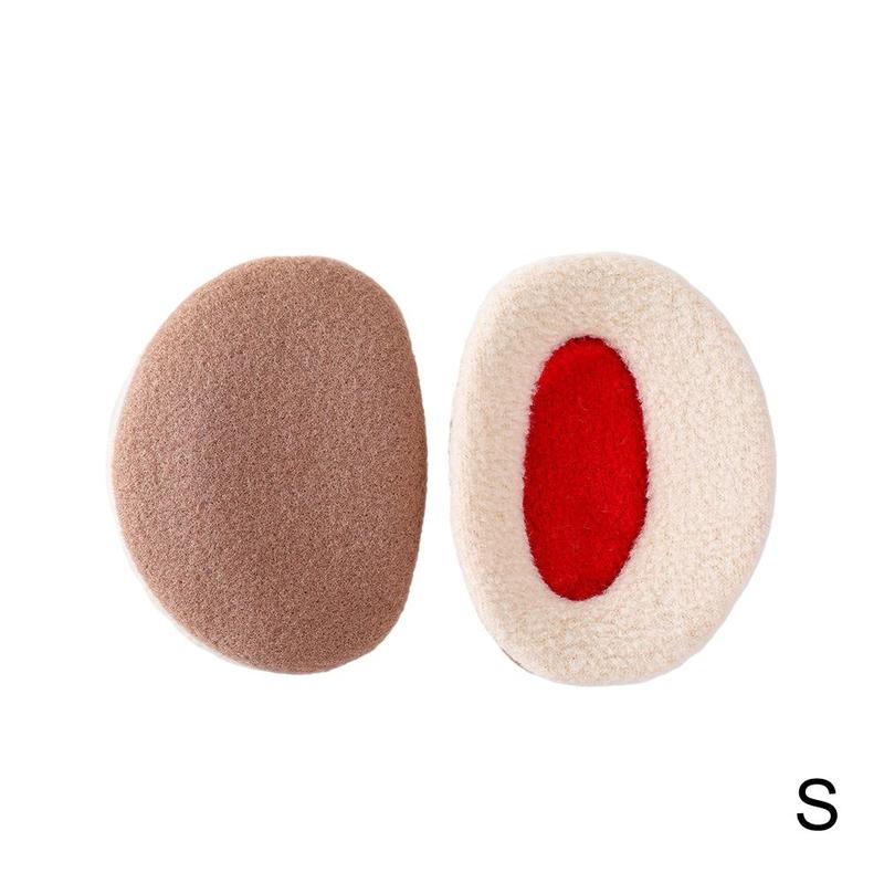 1Pair Bandless Ear Muffs Winter Warm Ear Covers Women Men Kids Outdoor Windproof Weather Warm Ear Warmer Ear Protection Cover: S