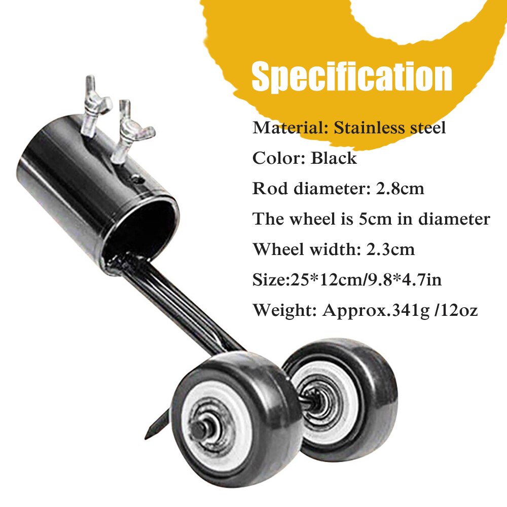 Weeding Tool Grass Snatcher Can Adjust Roller Slot Weeder Portable Garden Grass Trimmer Lawn Grass Cutter Edger Gardening Mowing
