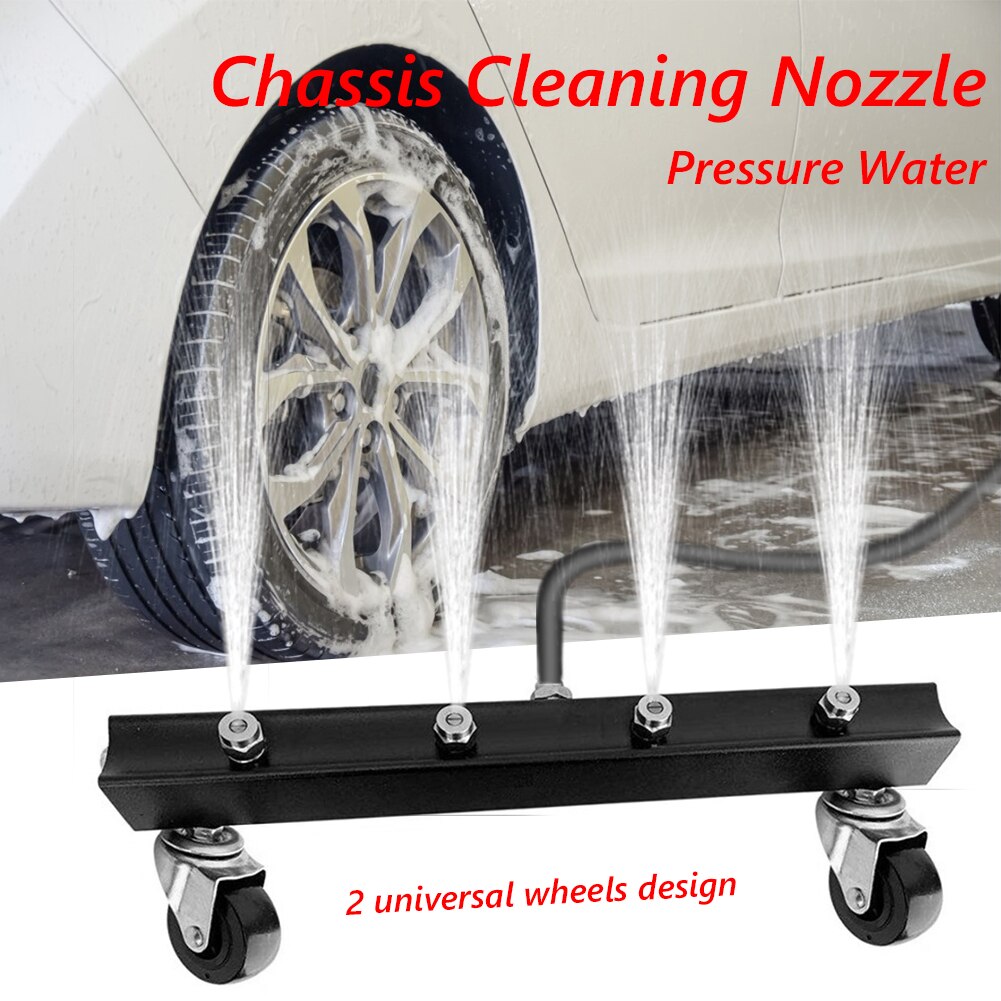 13 Inch Onderwagen Cleaner Wassen Water Bezem Met Wands Outdoor Hogedrukreiniger Auto Anti-Weerstand Repareren Onderdelen