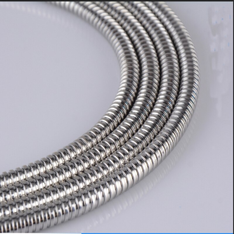 1meter stainless steel 304 protective tube Stainless steel metal threading hose metal corrugated hose wire casing stainless stee
