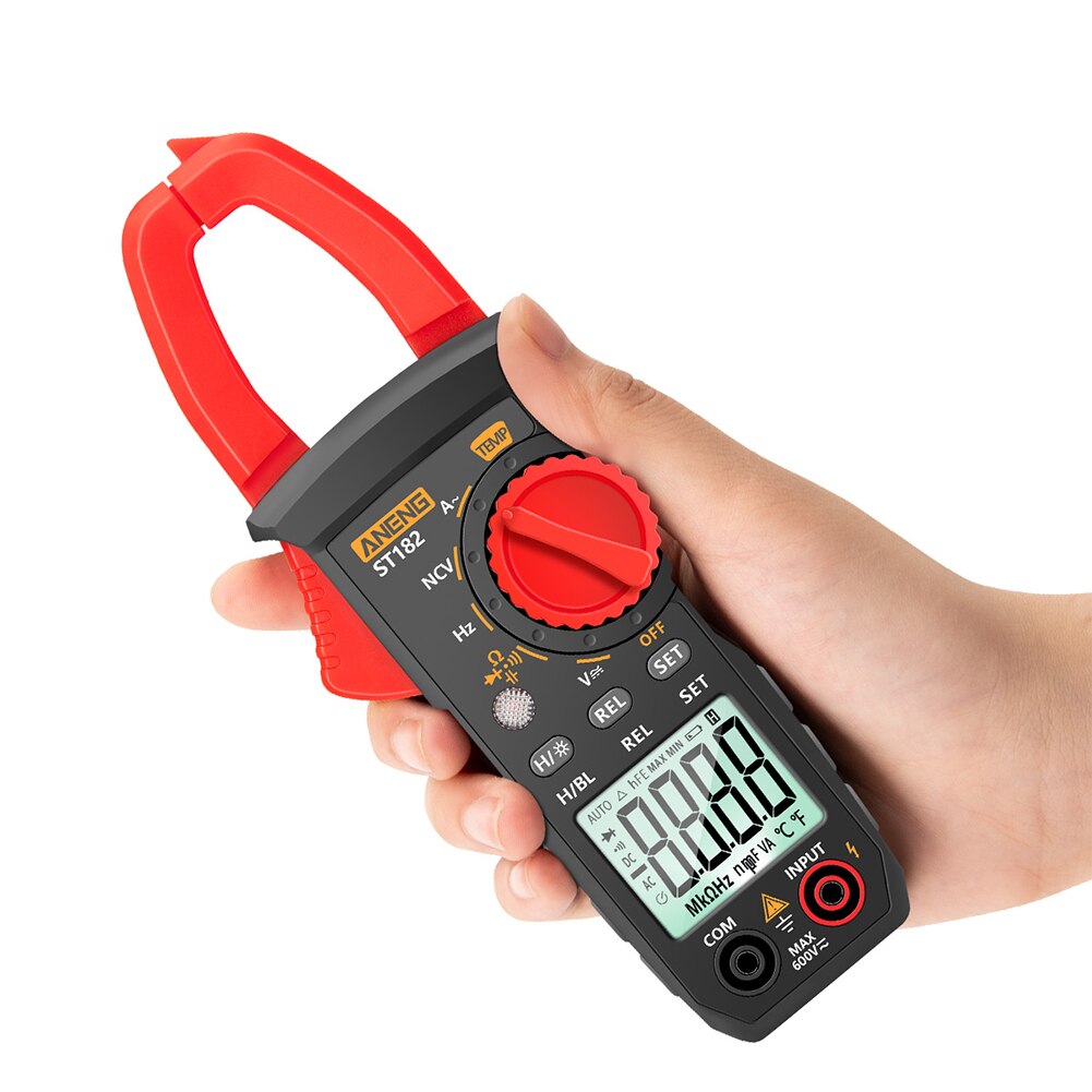 Current Voltage Accurate LCD Display Measuring Tools Resistance Digital Multimeter Multifunction Clamp Meter Automatic Range