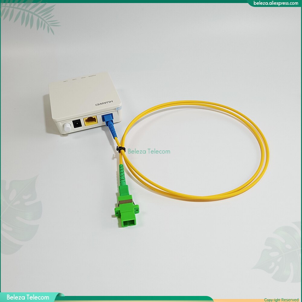 10pcs SC UPC - APC adapter cable for ONU ONT NU connection Universal SC/UPC to SC/APC 0.5m Jumper with APC Adapter Suit