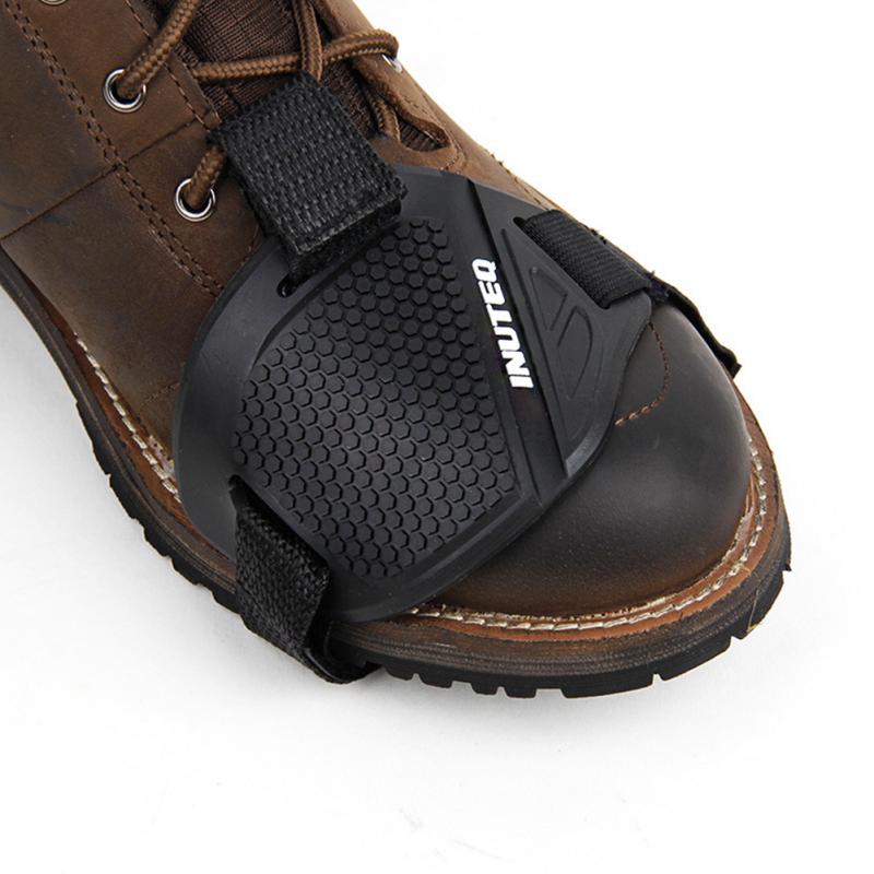 Zapatos de motocicleta Protector cambio de marchas de motocicleta botas de zapato Protector de bota para moto accesorios de cambio de marchas de protección: Blanco