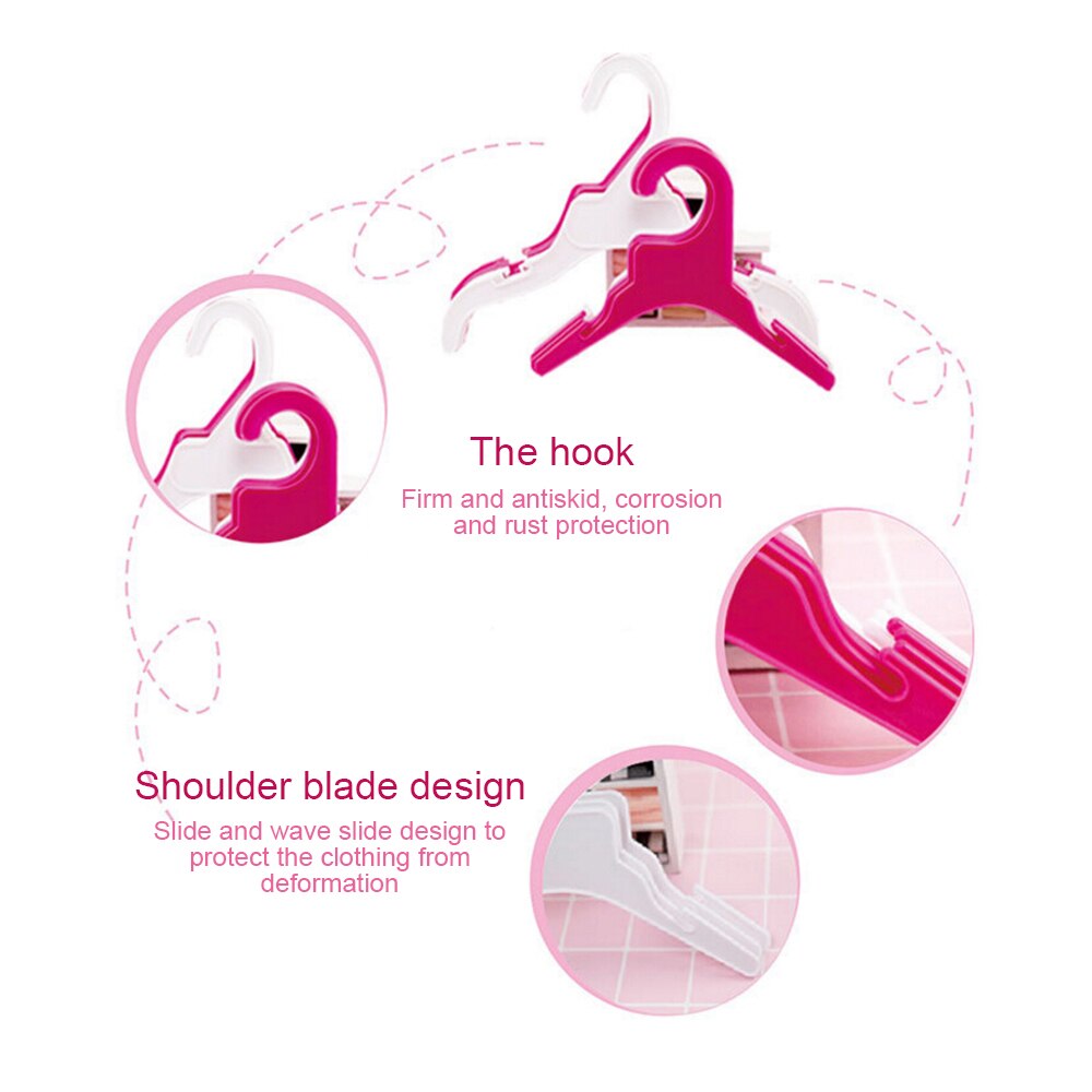 10 pcs Duurzaam Hond Kledingrek Hanger Pet Puppy Cat Kleerhanger 18 cm/25 cm Lengte size Hond Product Acessories