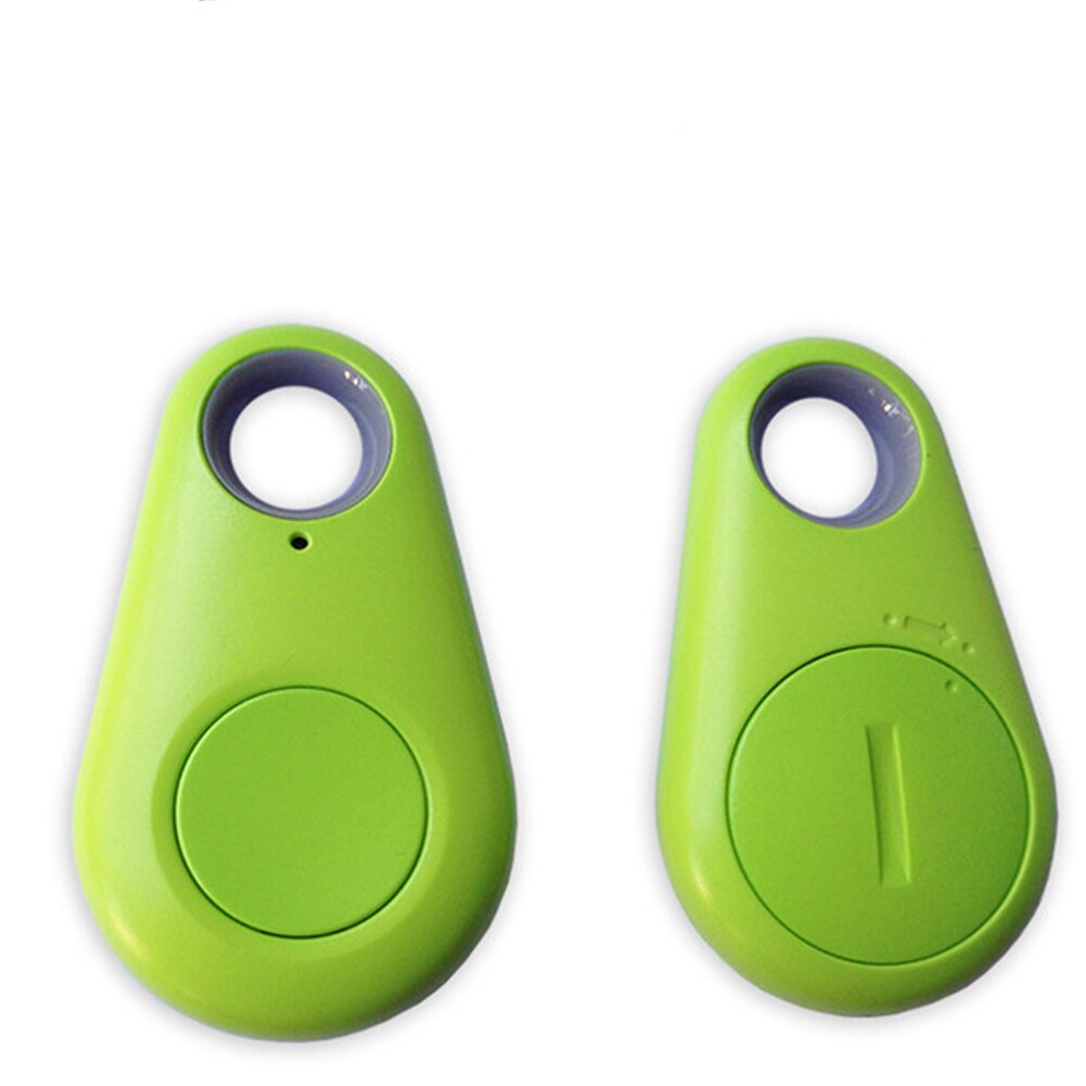 Anti-Verloren Smart Bluetooth Tracker Kind Tas Portemonnee Key Finder Gps Locator Alarm 4 Kleuren Pet Telefoon Auto Verloren herinnering: green