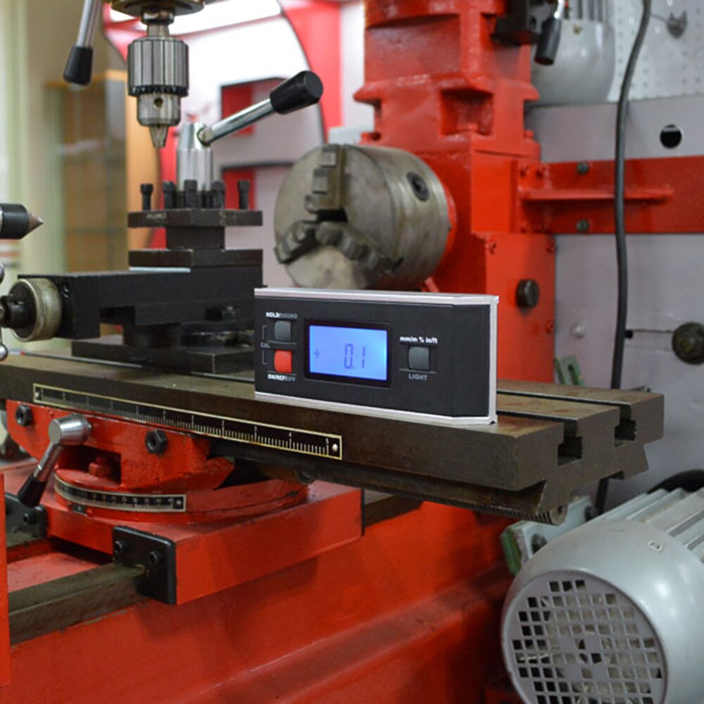 GemRed IP65 Angle Gauge Digital Protractor Inclinometer Angle Finder Gauge Angle Finder Magnetic Base