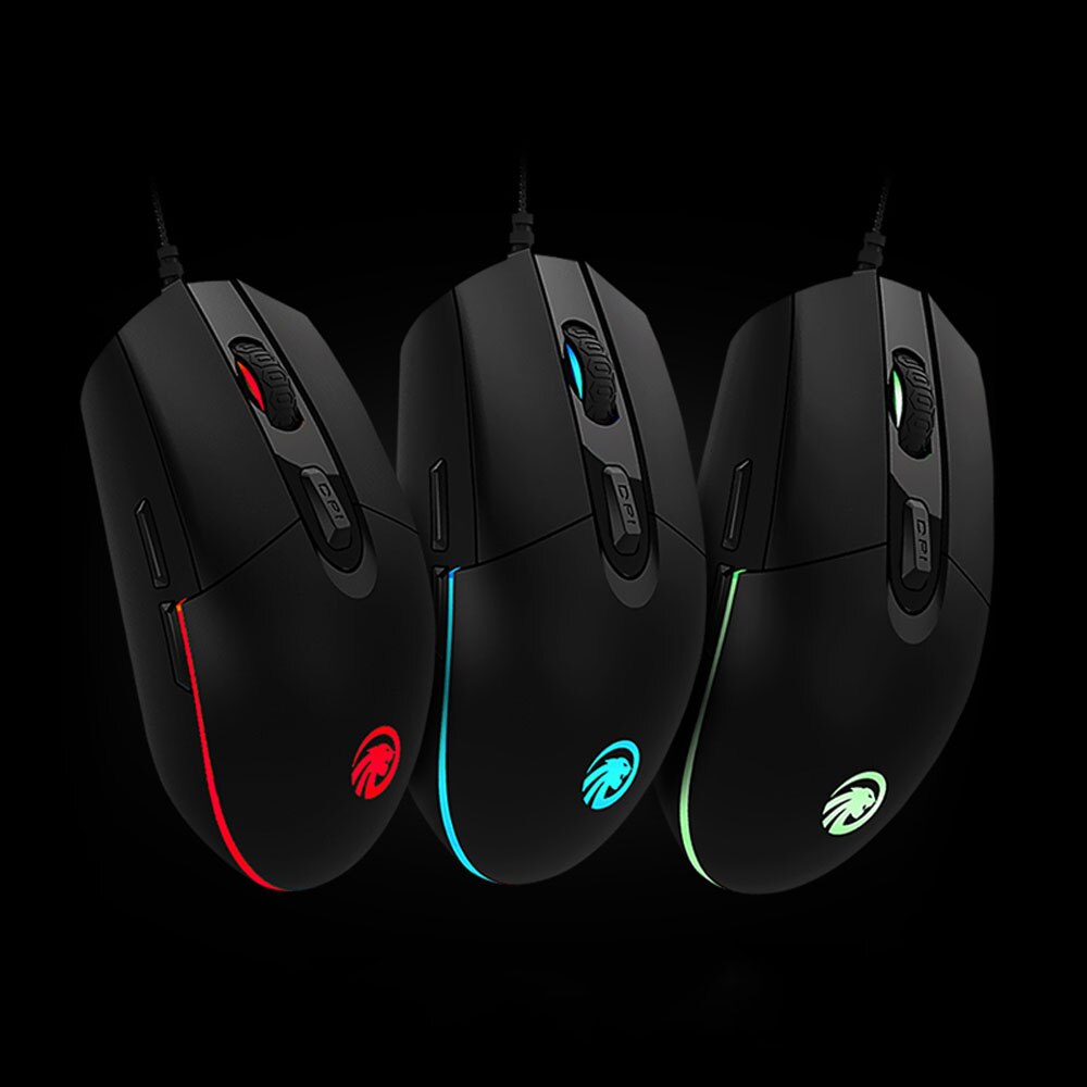 FMOUSE Mouse Gaming Mouse Ottico con cavo Mouse Gamer RGB Gaming Mouse USB per il Video di Gioco di Gioco Mouse Del Computer Portatile Del Desktop