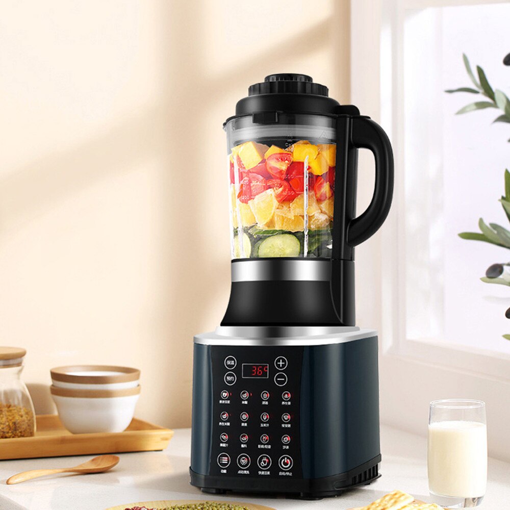 Household Automatic Soybean Milk Machine Intelligent Food Blender Machine Multi-function Smoothie Food Smoothie Cooking Machine