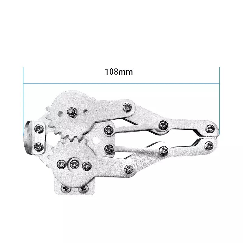 Metal Robot Arm Gripper Mechanical Claw/Clamp With High Torque Servo RC Robotic Part Ecucational DIY