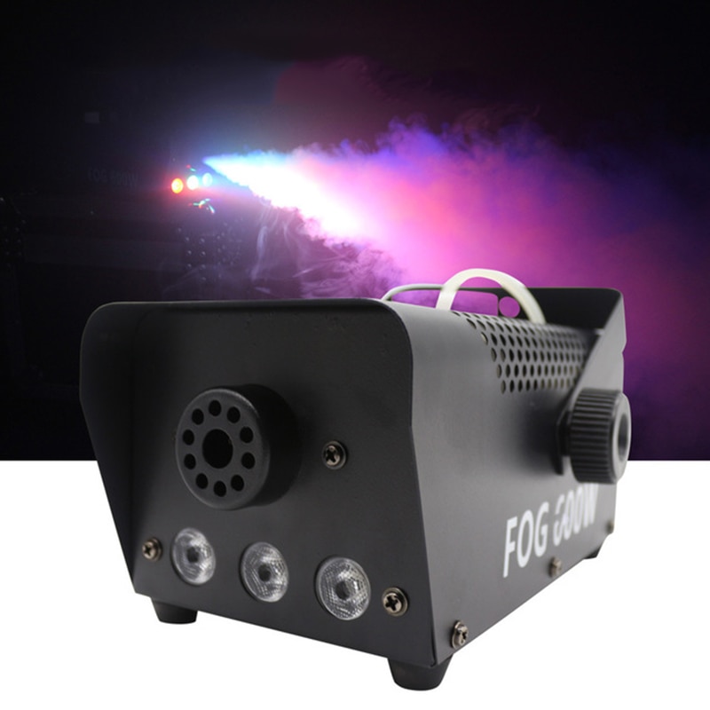 Disco Rgb Gemengde Led Rookmachine Mini Afstandsbediening Fogger Projector Dj Kerst Thuis Dance Party Fog Machine